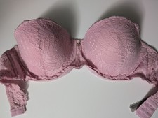 Women's Light Pink Strapless