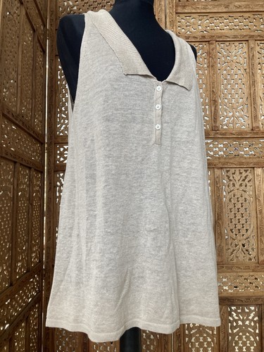 Poetry beige sleeveless - poetry,