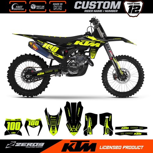 Ktm motocross graphics - motocross, graphics,