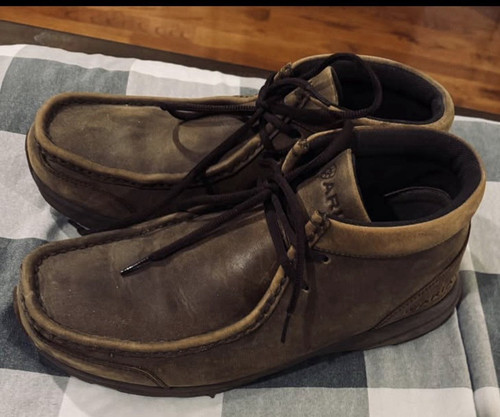 Ariat spitfire brown suede - brown,