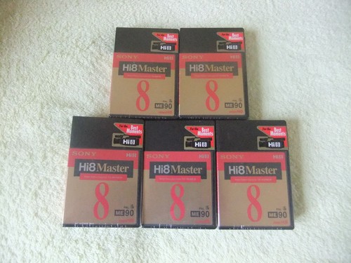 Sony hi8 master 90 8 - 5, x