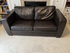 Leather Sofa Bed