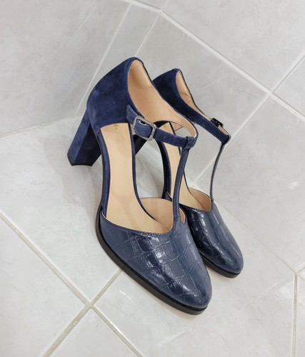 Clarks kaylin85 tbar2 navy - clarks,