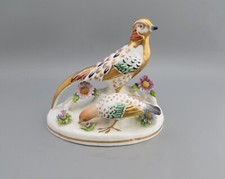 Vintage Crown Staffordshire Bone China “Golden Pheasant” Figurine by JT Jones