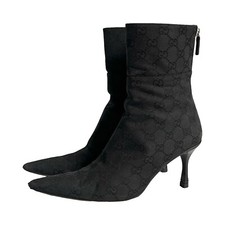 Gucci Boots Logo Black 37 4