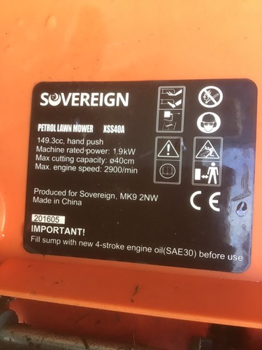 Sovereign mountfield petrol - sovereign/,