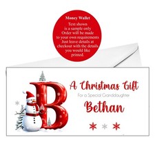 Christmas Money/Gift/Voucher