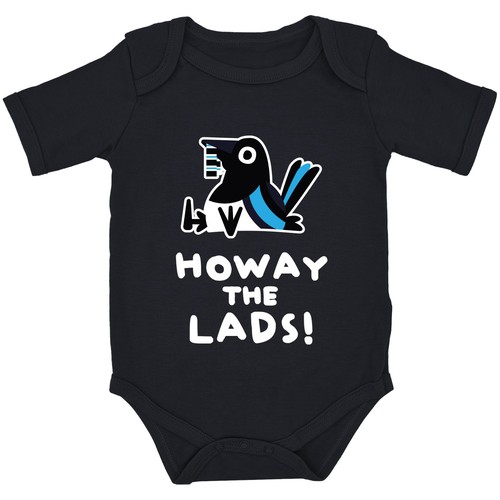 Newcastle inspired baby grow - newcastle,