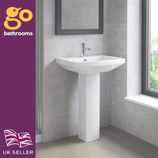 500 Bathroom Sink & Pedestal