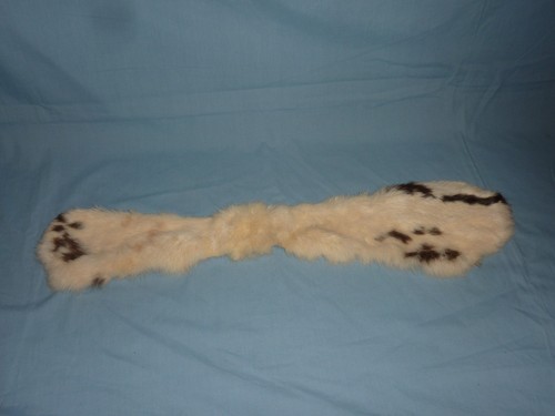Vintage fur collar ermine - fur,