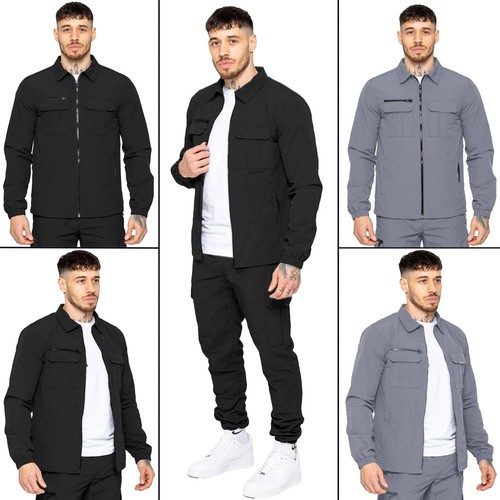 Enzo mens cargo jacket - mens,