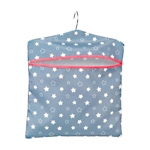 Star print peg bag - with, hanger