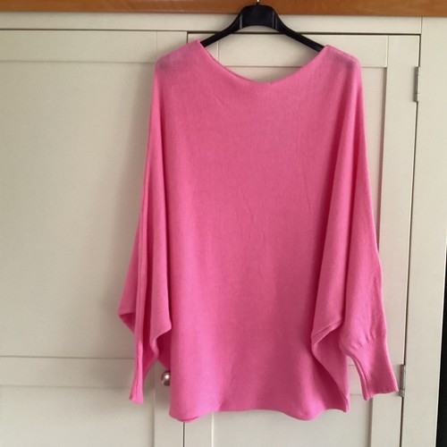 Italian pink slouchy - italian,