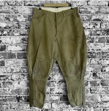 Vintage WW1 1920s US Military Chino Cavalry Motorcycle Jodhpurs Breeches43 to 52