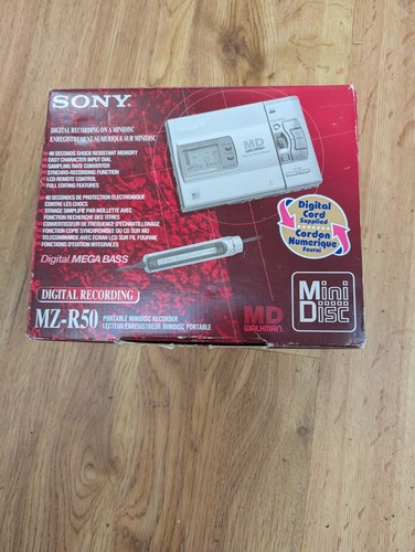 Sony r50 portable minidisc - mz-r50,