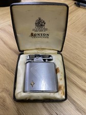 Vintage Ronson Satin Chrome