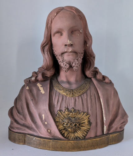 Antique belgian terracotta - antique,