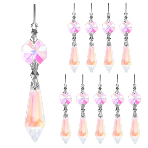 Pack crystals prisms glass - crystals,