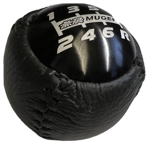 New black leather anodised - new,