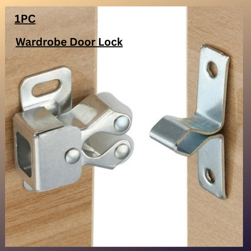 Wardrobe door stainless steel - stainless,