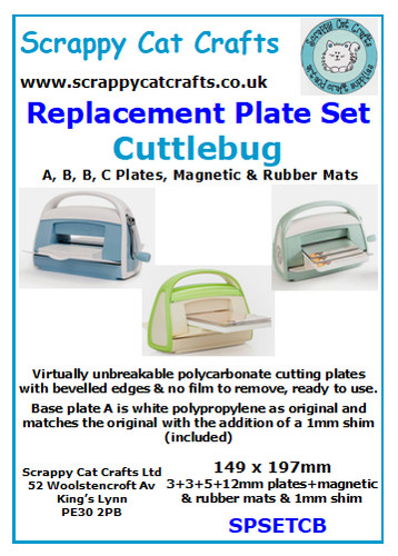 Cuttlebug complete plate - cuttlebug, set