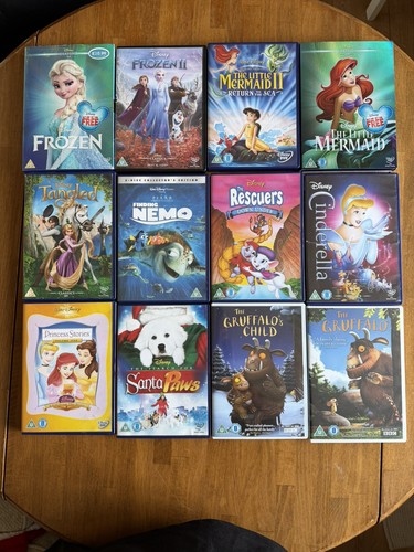 Kids movies dvd bundle - 12,
