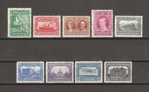 Canada newfoundland 1929 sg - canada/newfoundland, 1929/31