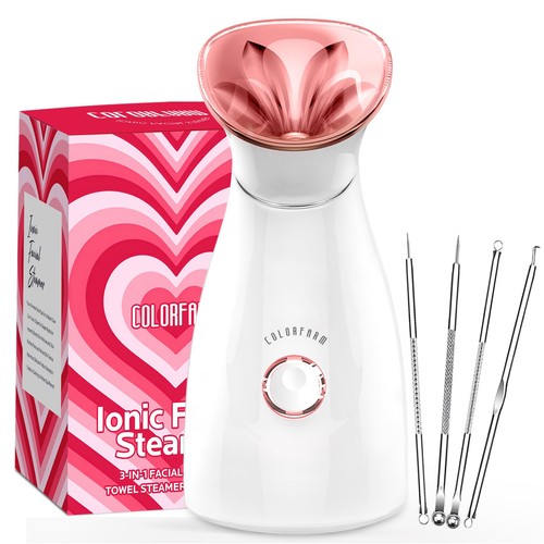 Colorfarm facial steamer with - facial,