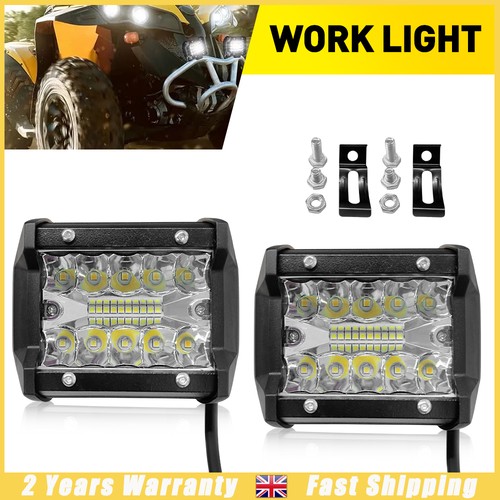 12v bright square - 12v, white