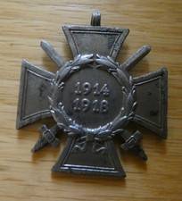Post WW1 German Hindenburg Honour Cross With Swords for combatants post WW1