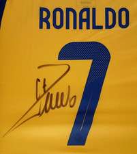 CRISTIANO RONALDO signed