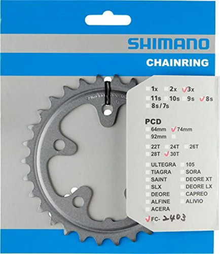 Shimano speed 30t chainring - shimano,