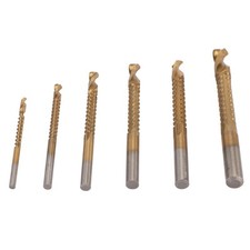 6 Pcs Spiral Saw Drill Bit 3
