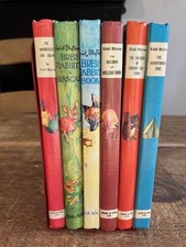 Enid Blyton x 6 inc BRER RABBIT, ADVENTUROUS FOUR, WILLOW FARM  1970's Dean Hbks