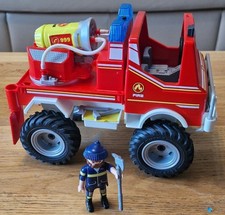 PLAYMOBIL FIRE ENGINE 9466 Truck Lorry Accessories Sound & Lights