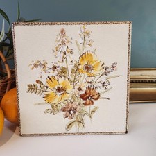 Vintage Hand Painted Floral