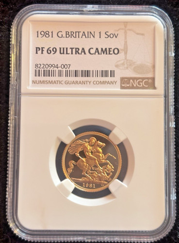 1981 britain sov pf 69 - g,