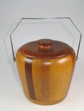 Retro Mid Century Wooden Ice