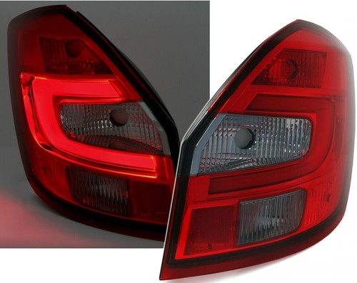 Led light bar tail lights - light, red