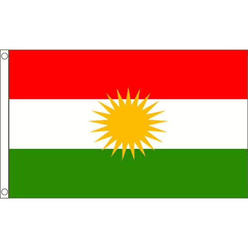 Kurdistan kurdish flag table - kurdistan,