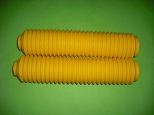 Yamaha IT250 IT490 IT YZ WR DT Bellows Fork Protectors Yellow Rubber Bellows