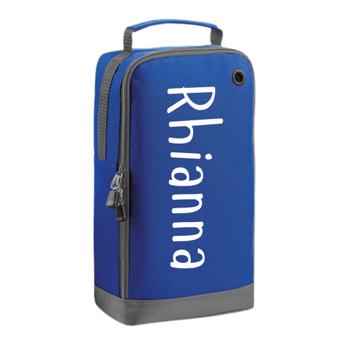 Personalised name shoe bag - personalised,