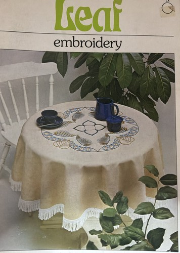 Leaf embroidery coats - embroidery, by