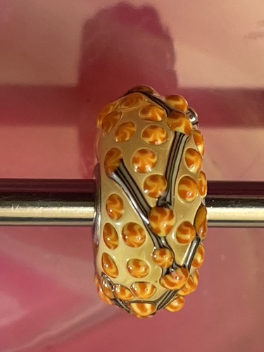 Trollbeads mimosa golden buds - trollbeads,