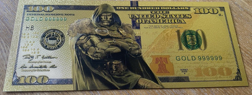 100 marvel dr doom - $100,