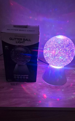 Red5 spinning glitter ball - red5,