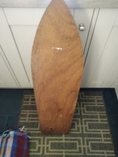 model boat hull Approx 38 1/2 Long 10 3/4 Wide 6 Inch Deep Approx Wood Fibreglas