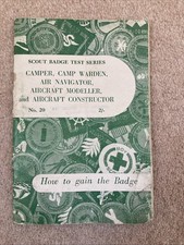 1963 Boy Scouts Badge Test