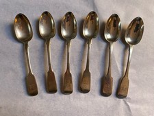 Set Of Six Sterling Silver