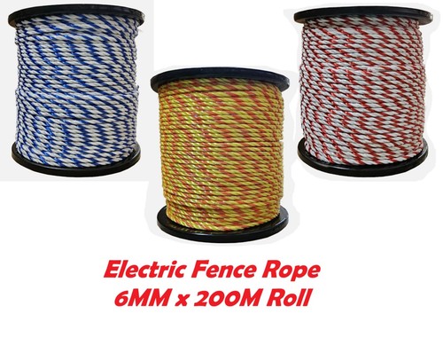 Electric fence rope - x, 200m